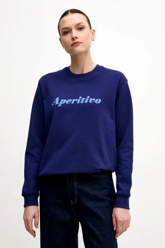 Drivemebikini Βαμβακερή μπλούζα Drivemebikini Aperitivo Flock