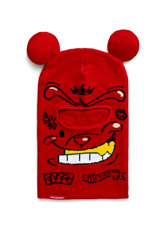 Sprayground Μπαλακλάβα λαιμού Sprayground χρώμα: κόκκινο, 910HW382NSZ