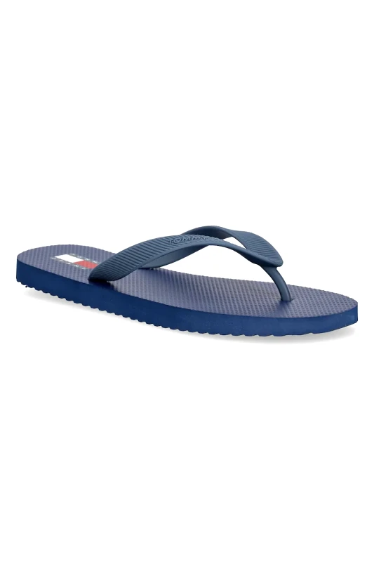 Tommy Jeans Σαγιονάρες Tommy Jeans BEACH SANDAL χρώμα: μπλε, EM0EM01560