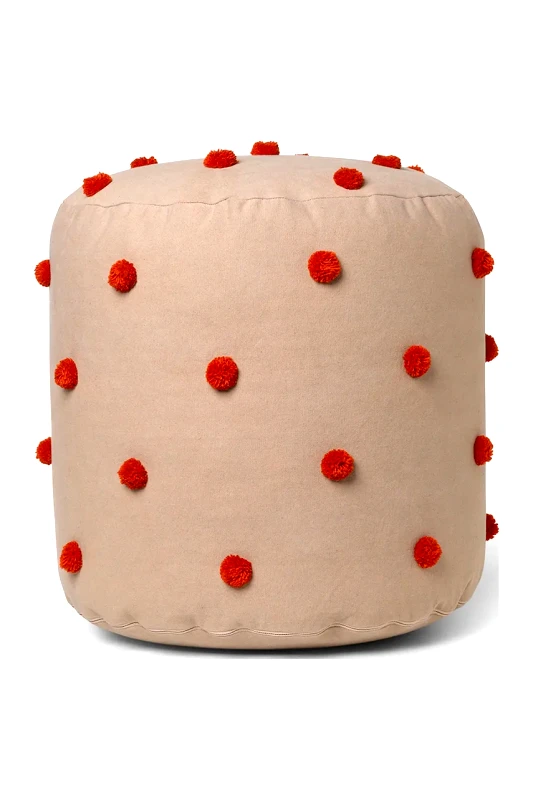 Ferm Living Πουφ ferm LIVING Dot Tufted Pouf χρώμα: πολύχρωμο