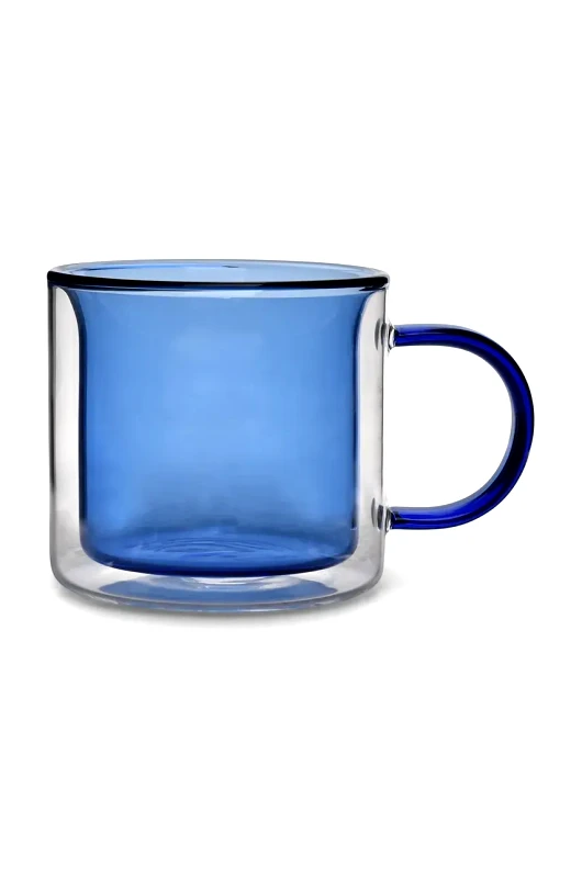ONA Σετ φλιτζάνια ONA Liv 270 ml 2-pack χρώμα: μπλε