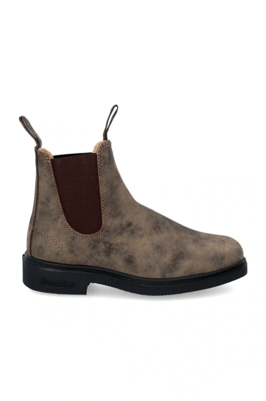 Blundstone Δερμάτινες μπότες Τσέλσι Blundstone γυναικείες, χρώμα: καφέ