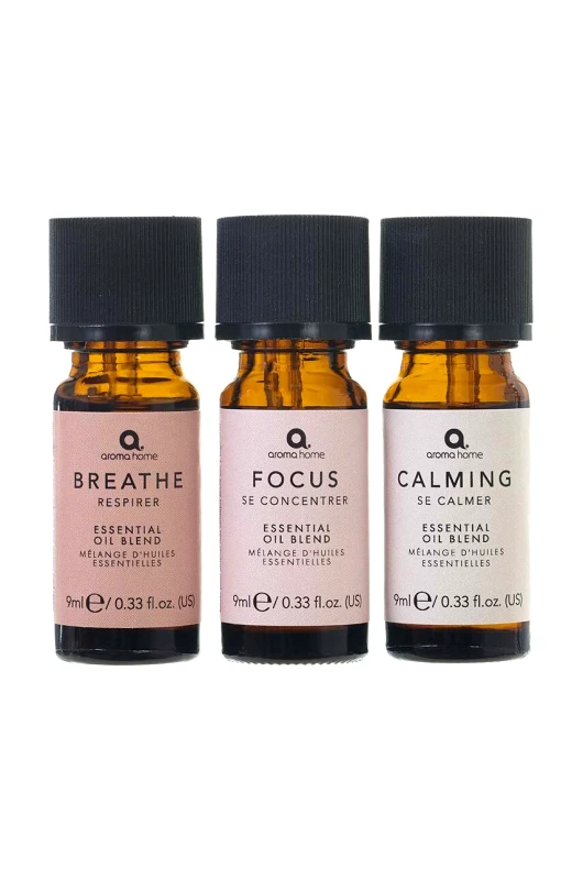 Aroma Home Σετ αιθέριων ελαίων Aroma Home Mindfulness Essential Oil Blend 3-pack