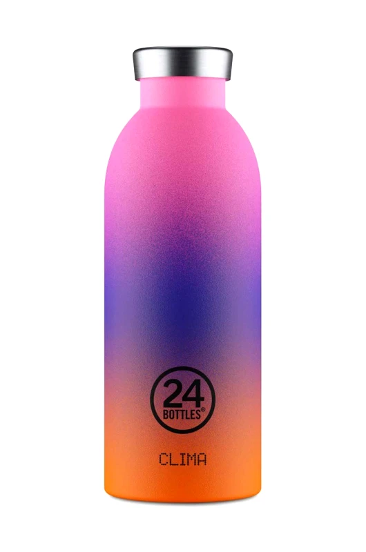 24bottles Θερμός 24bottles Clima Bottle 500ml Sundown χρώμα: μοβ, Clima.050.Sundown
