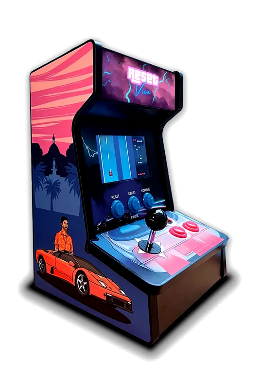 Reset Club Φορητή κονσόλα Reset Club Reset Wood χρώμα: πολύχρωμο