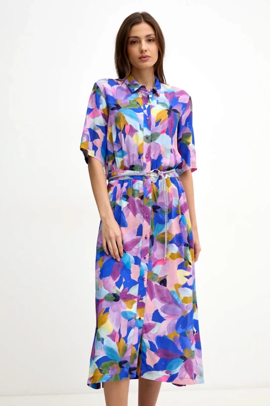 La Petite Française Φόρεμα La Petite Française ROGER χρώμα: μοβ, ROGER