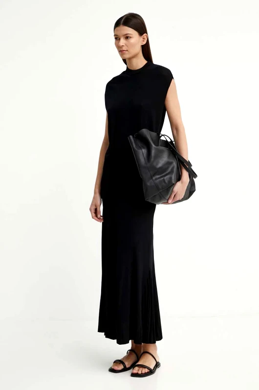 Aeron Φόρεμα AERON GULF χρώμα: μαύρο, AW24RSDR501484