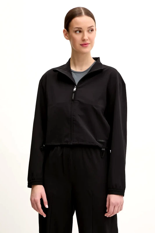 Calvin Klein Performance Σακάκι προπόνησης Calvin Klein Performance χρώμα: μαύρο, LVGWS5O502