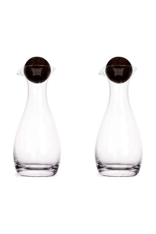 Sagaform Ένα μπουκάλι λάδι και ξύδι Sagaform Nature 300 ml 2-pack χρώμα: διάφανο