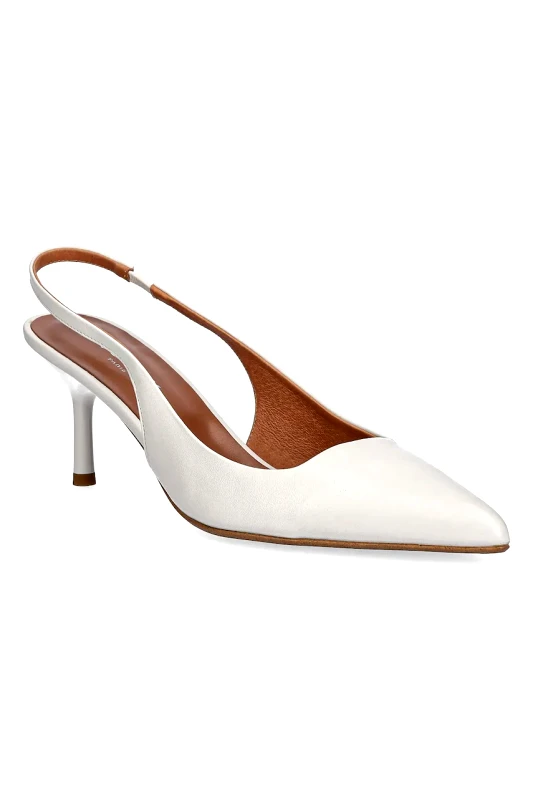 Jonak Δερμάτινες γόβες Jonak DIAMANTINE χρώμα: μπεζ, 3600189