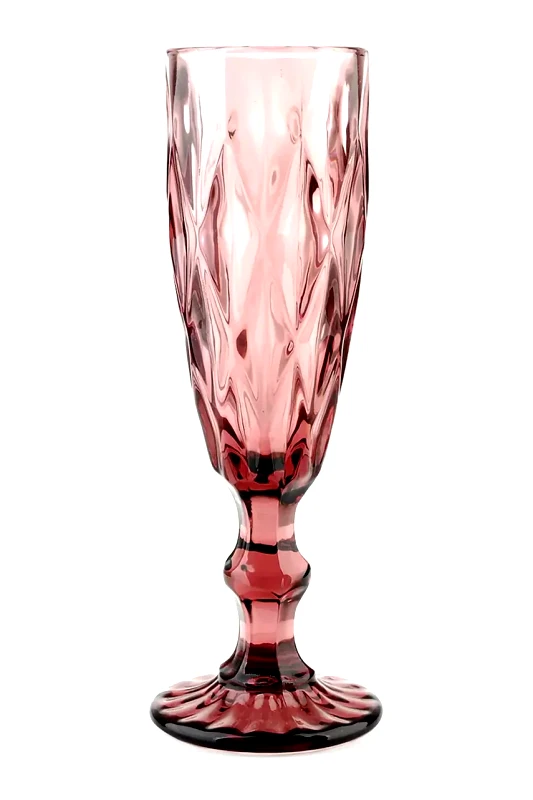 Affek Design Σετ ποτηριών κρασιού Affek Design Elise 180 ml 6-pack χρώμα: ροζ, 0