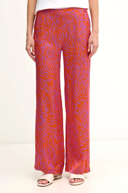 La Petite Française Παντελόνι La Petite Française PAVINA χρώμα: πορτοκαλί, PAVINA