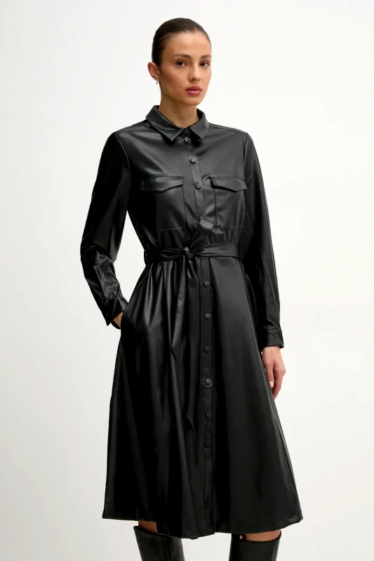 OUI Φόρεμα OUI χρώμα: μαύρο, 90635