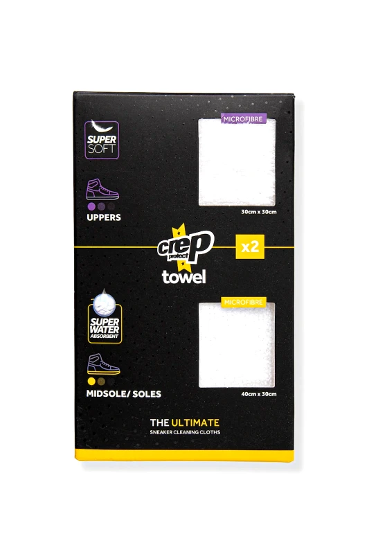 Crep Protect Πανί παπουτσιών Crep Protect CREP Protect Ultimate Microfibre Towel (2pc) 2-pack χρώμα: άσπρο, CP039