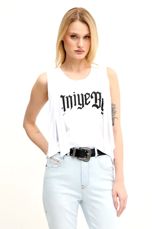 Aniye By Βαμβακερό τοπ Aniye By χρώμα: άσπρο, 185652