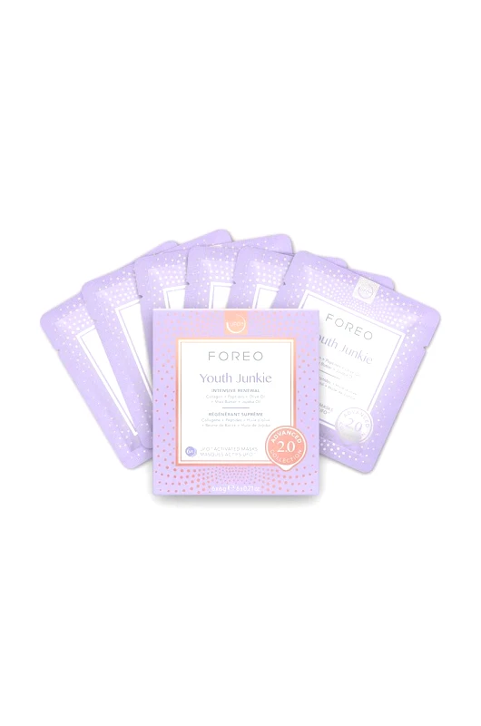 FOREO Ενεργή μάσκα αντιγήρανσης ufo FOREO UFO Masks Youth Junkie 2.0 6-pack