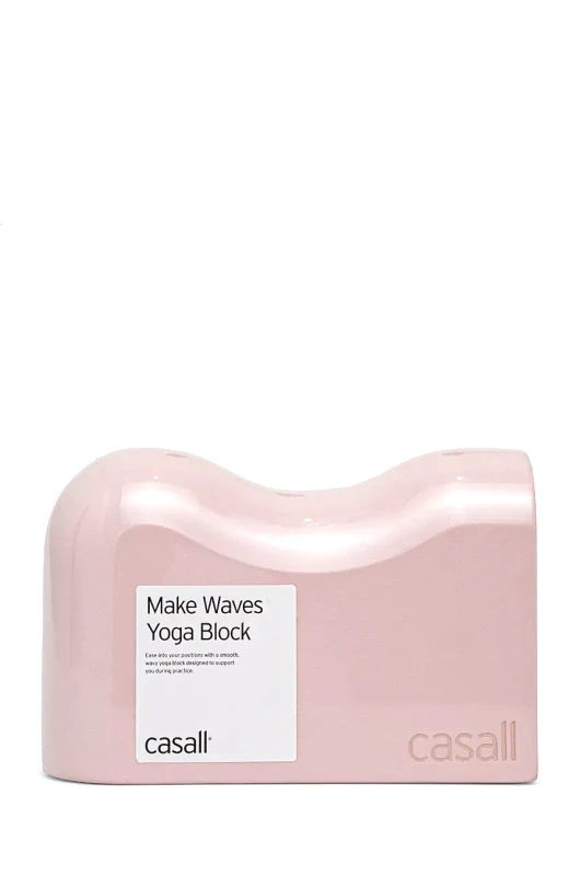 Casall Μπλοκ γιόγκα Casall Make Waves χρώμα: ροζ, 53808