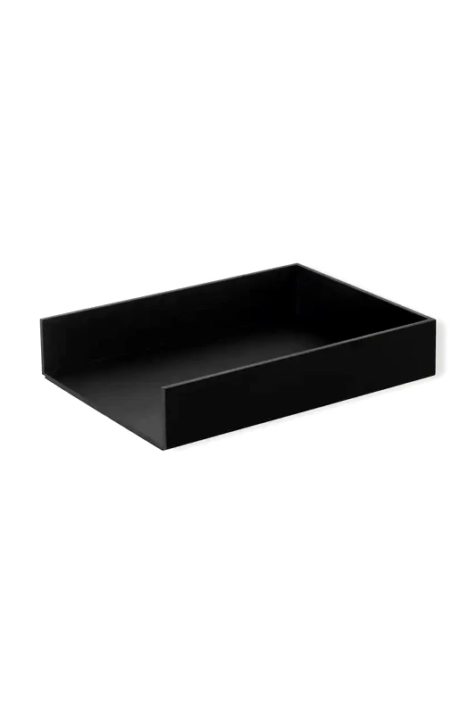 Ferm Living Οργανωτής γραφείου ferm LIVING Letter Tray χρώμα: μαύρο