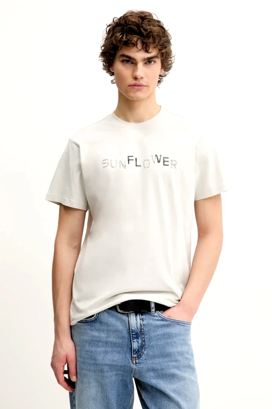 Sunflower Βαμβακερό μπλουζάκι Sunflower