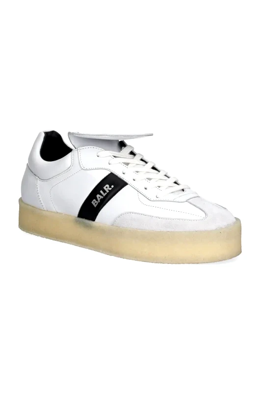 BALR. Δερμάτινα αθλητικά παπούτσια BALR. GOTG Retro Sneaker χρώμα: άσπρο, B1511.1048