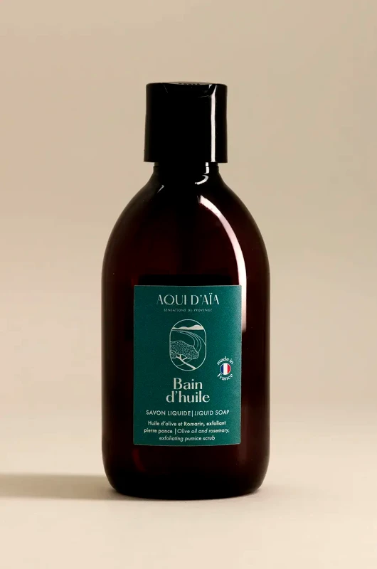 Aqui d'Aia Υγρό απολεπιστικό σαπούνι Aqui d'Aia Oil Bath 300 ml χρώμα: πολύχρωμο