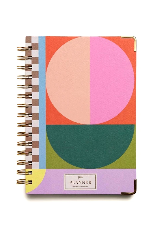 Designworks Ink Planner Designworks Ink Undated Perpetual Planner - Geo Checks