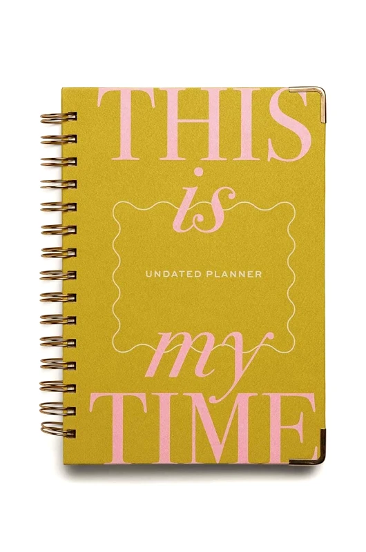 Designworks Ink Planner Designworks Ink Undated Perpetual Planner - My Time