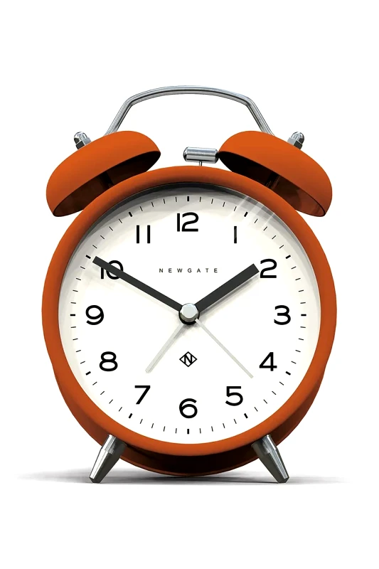 Newgate Ξυπνητήρι Newgate Charlie Bell Echo Alarm Clock χρώμα: πορτοκαλί
