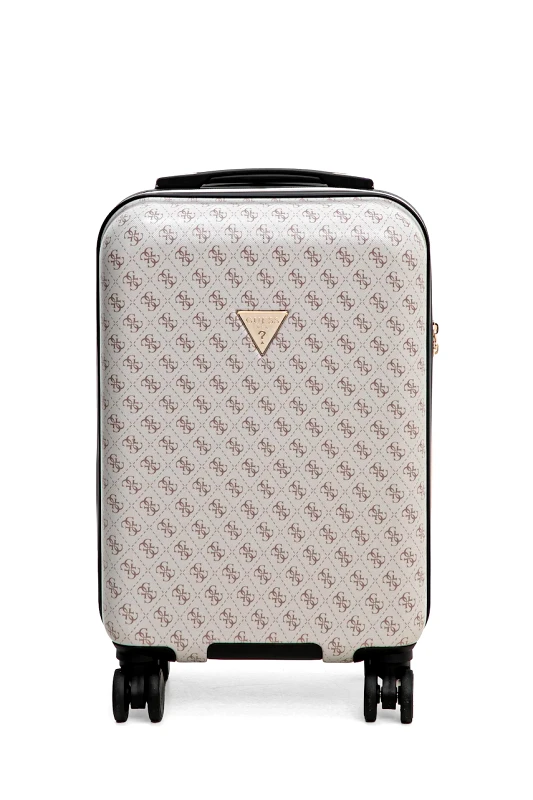 Guess Βαλίτσα Guess JESCO χρώμα: μπεζ, TWHB83 89983