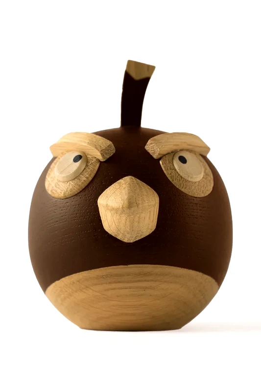 Boyhood Διακοσμητική φιγούρα Boyhood Bomb S x Angry Birds χρώμα: καφέ