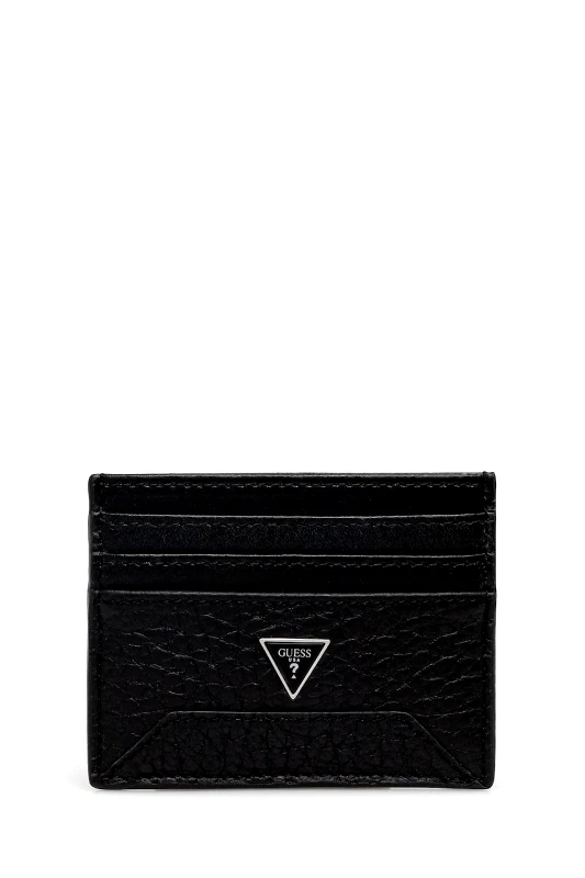 Guess Δερμάτινη θήκη για κάρτες Guess BARCELLONA