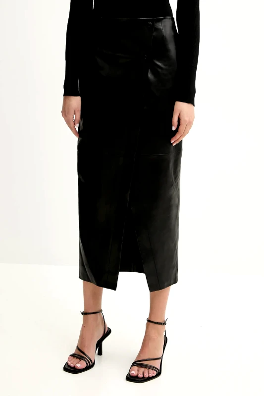 IRO Δερμάτινη φούστα IRO