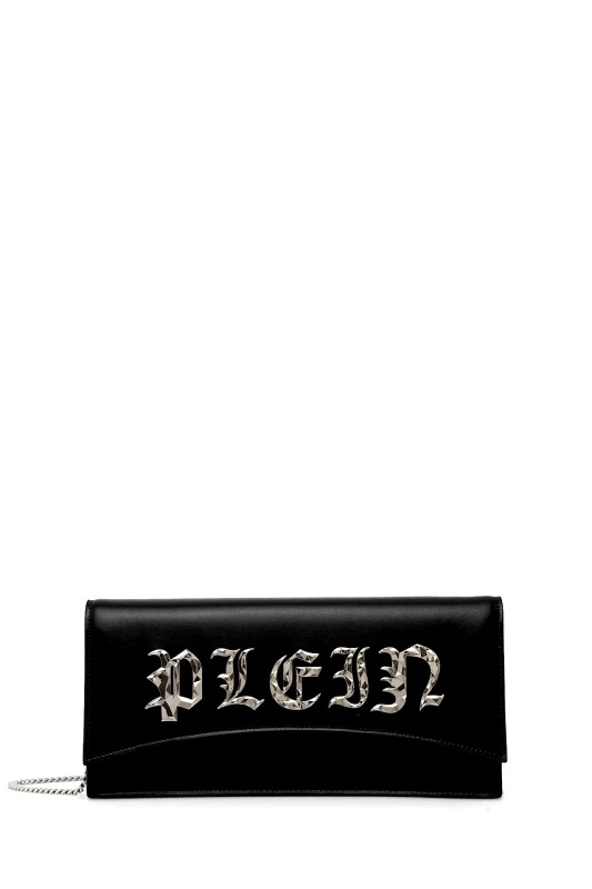 Philipp Plein Δερμάτινη τσάντα ώμου Philipp Plein