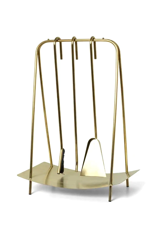 Ferm Living Σετ εργαλείων τζακιού σε βάση ferm LIVING Port Fireplace