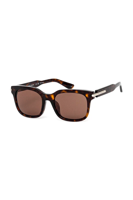 Alexander McQueen Γυαλιά Alexander McQueen χρώμα: πορτοκαλί, AM0496SA