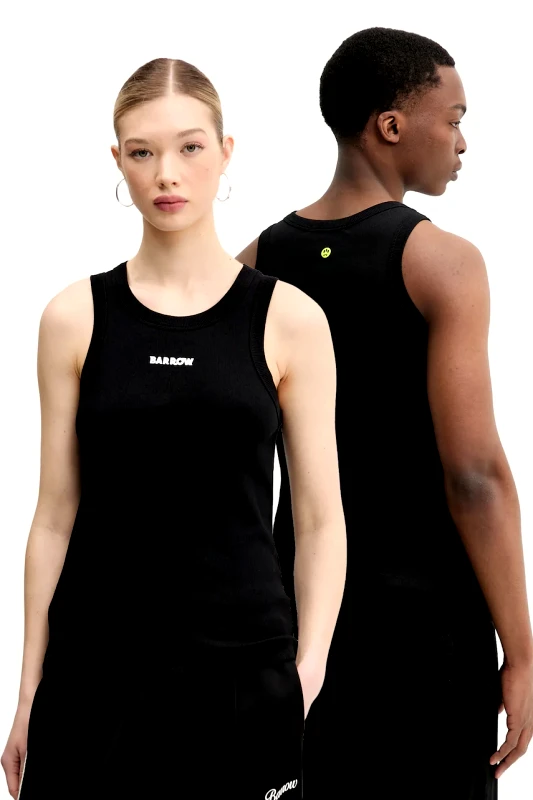 Barrow Μπλουζάκι Barrow χρώμα: μαύρο, S5BWUATA081