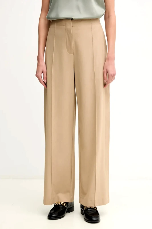 Mos Mosh Παντελόνι Mos Mosh χρώμα: μπεζ, 169780