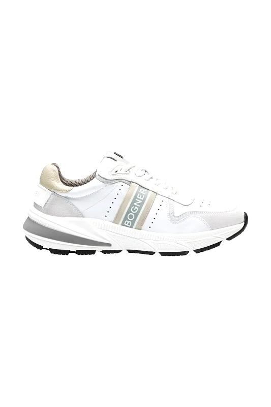 BOGNER Δερμάτινα αθλητικά παπούτσια Bogner CHICAGO 1 χρώμα: άσπρο, 12521455