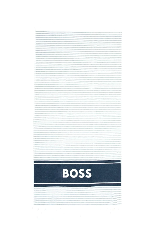 BOSS Μεσαία βαμβακερή πετσέτα BOSS Riviera 71 x 140 cm