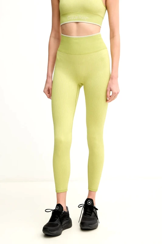 Calvin Klein Performance Κολάν προπόνησης Calvin Klein Performance χρώμα: μπεζ, 00GWS4L643