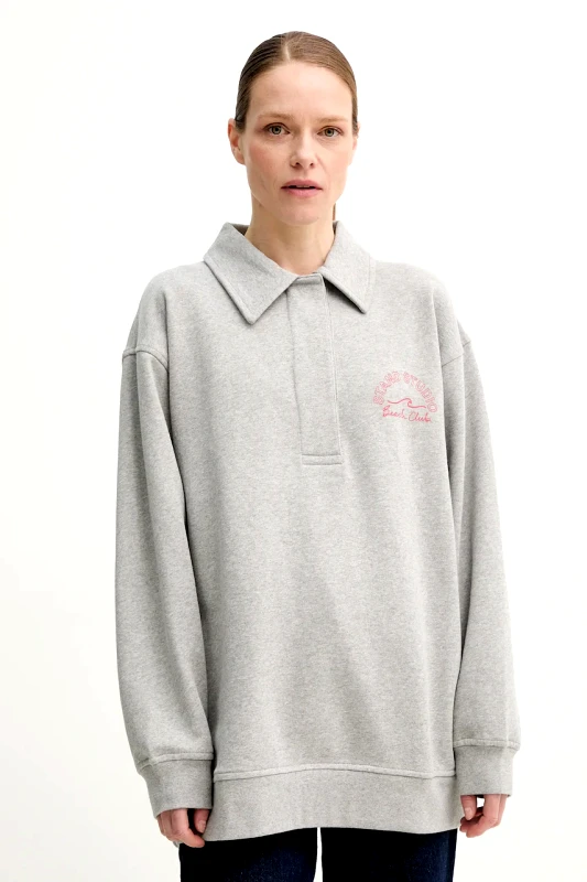 Stand Studio Βαμβακερή μπλούζα Stand Studio Emberynn