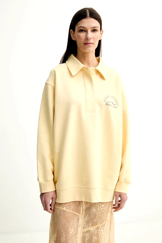 Stand Studio Βαμβακερή μπλούζα Stand Studio Emberynn