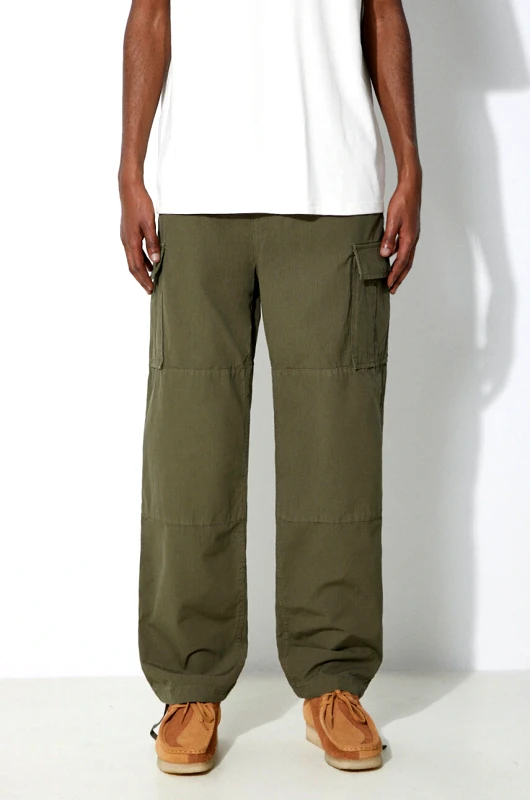 Stan Ray Βαμβακερό παντελόνι Stan Ray Cargo Pant χρώμα: πράσινο, CE2404263