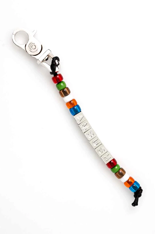 Ambush Μπρελόκ AMBUSH Letterblock Key Charm BMRE001F24SIL0017200