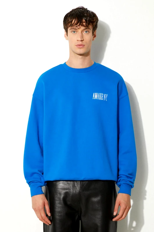 Awake NY Βαμβακερή μπλούζα Awake NY Awake Crewneck SP24-CN002