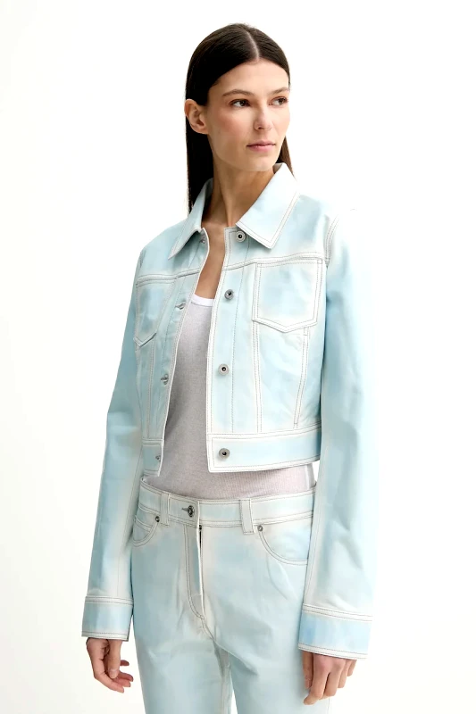 Stand Studio Δερμάτινο μπουφάν Stand Studio Calliope