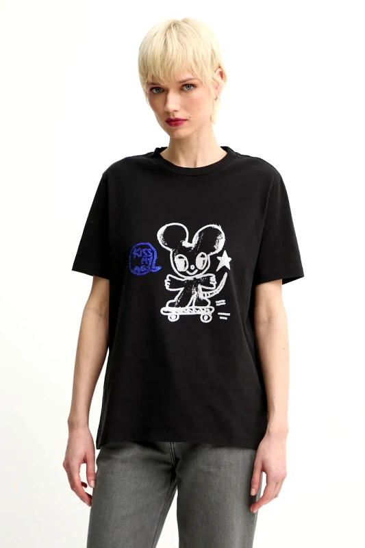 Zadig&Voltaire Βαμβακερό μπλουζάκι ZADIG&VOLTAIRE