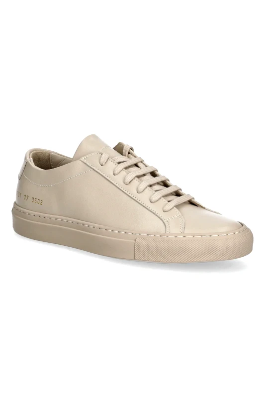 Common Projects Δερμάτινα αθλητικά παπούτσια Common Projects Original Achilles Low χρώμα: μπεζ, 3701