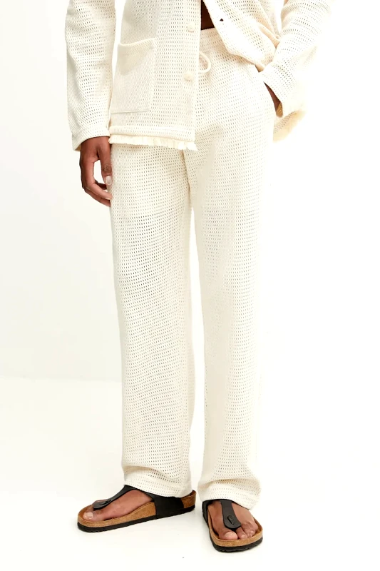 OAS Παντελόνι OAS χρώμα: μπεζ, 5014