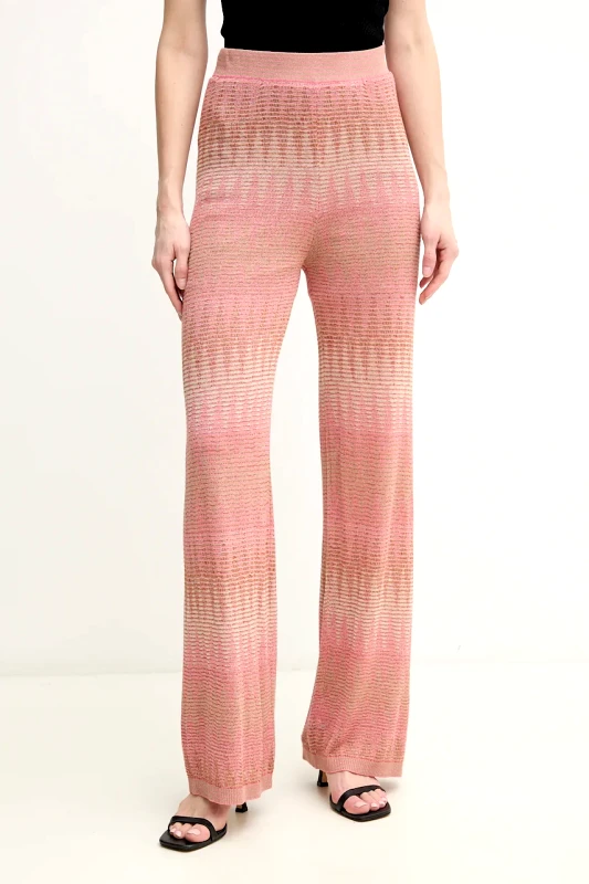 OUI Παντελόνι OUI χρώμα: ροζ, 92116